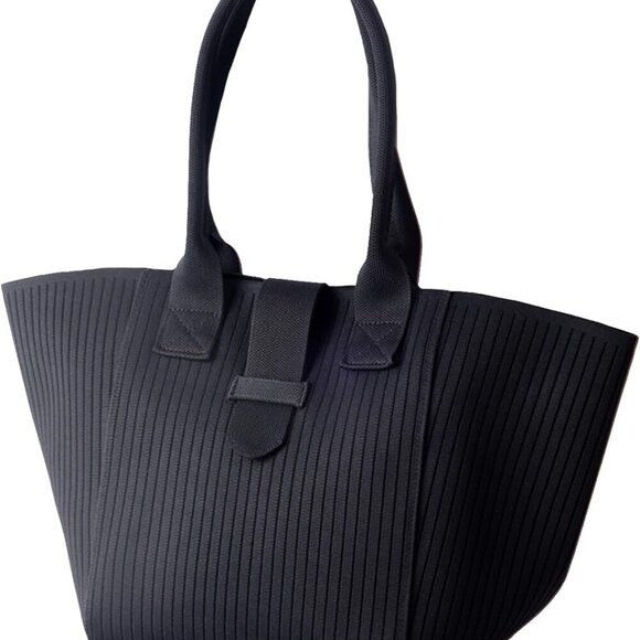 Women Tote Bag Lightweight Top Handle Bag Washable Shoulder Tote Handbag With Sn - Picture 3 of 6